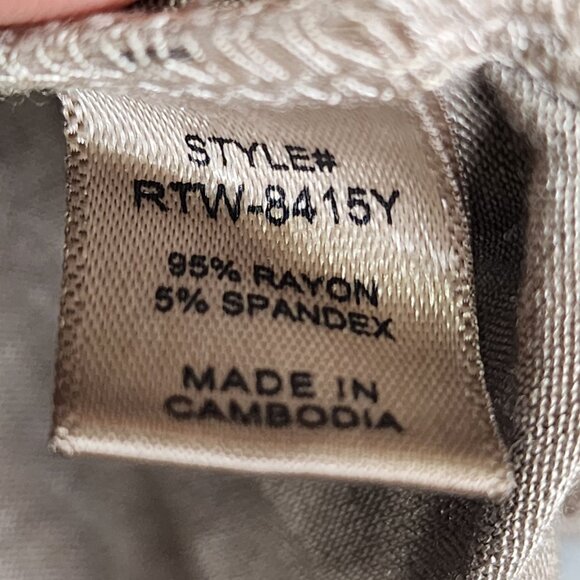 Womens Brown Zenana Top Long Sleeve Raglan Rayon Blend Round Neck Size S - Picture 4 of 8